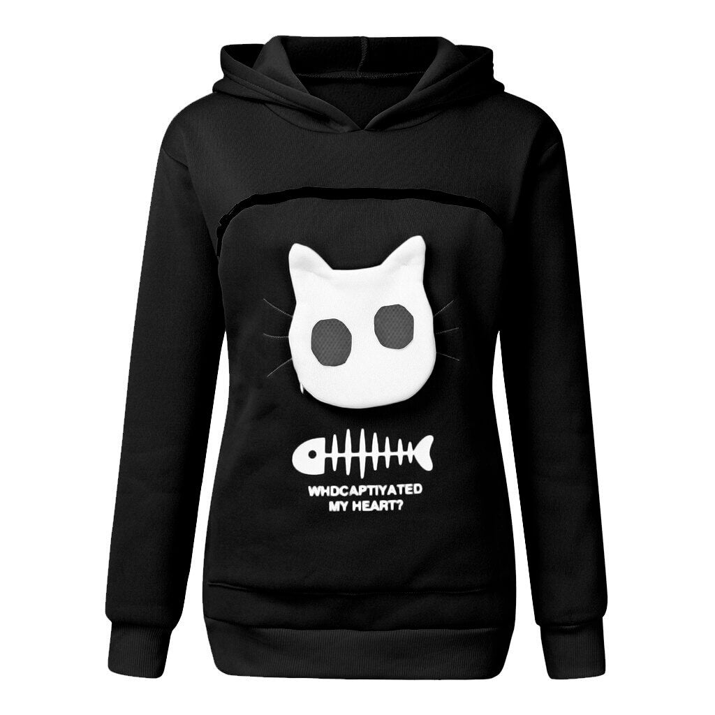 Cats Lovers Cozy Pocket Hoodie