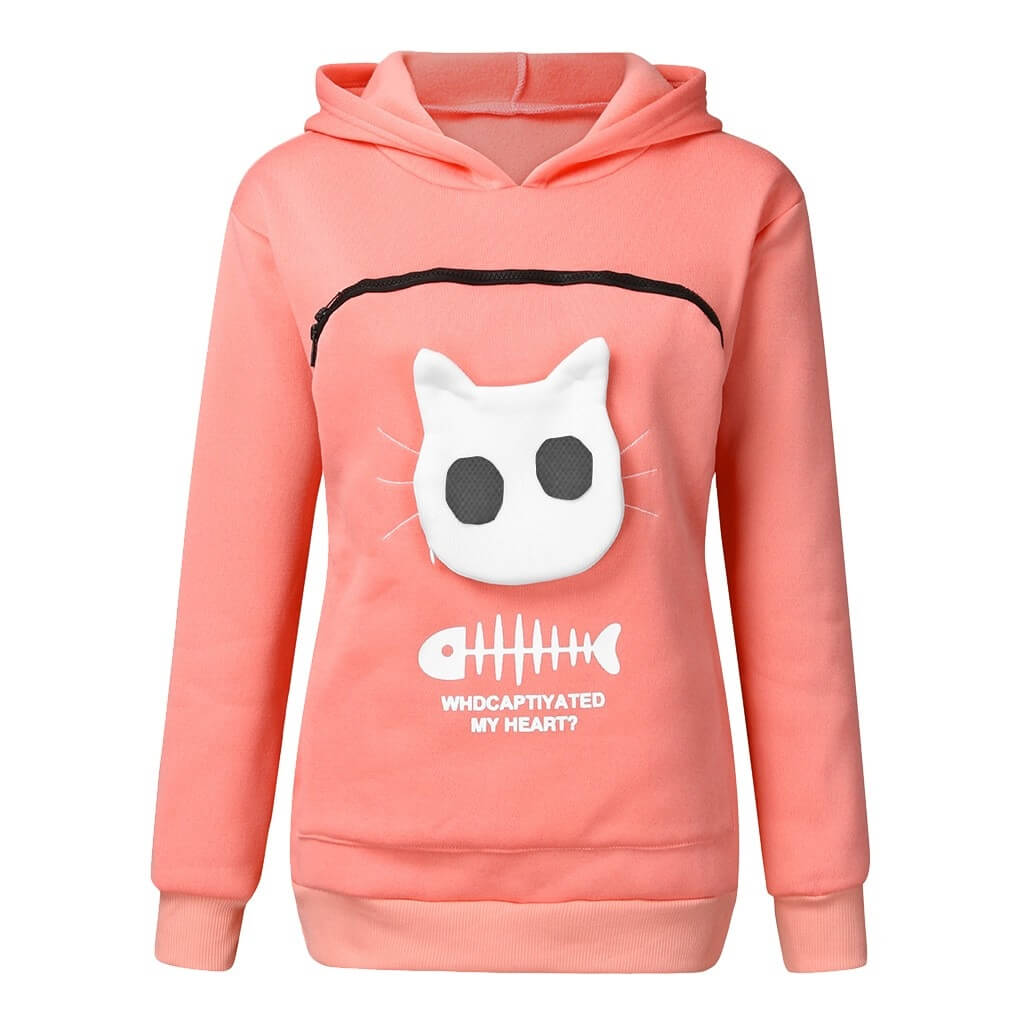 Cats Lovers Cozy Pocket Hoodie